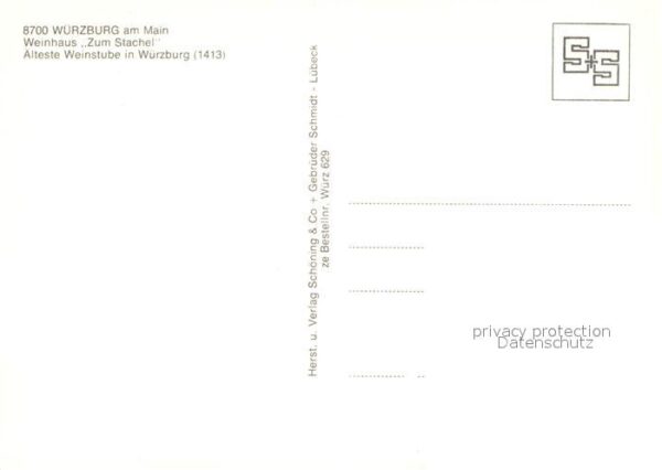 Wuerzburg Weinhaus Zum Stachel – Bild 2