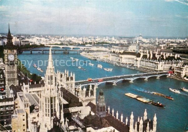 London River Thames Big Ben Houses of Parliame