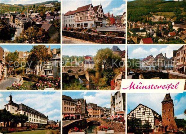 Muenstereifel Bad Tor Teilansichten