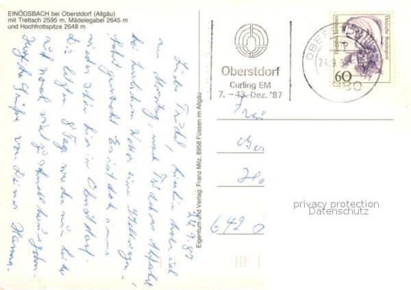 Einoedsbach Trettach Mädelegabel Hochfrottspitze – Bild 2