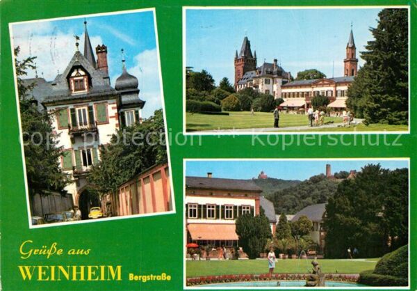 Weinheim Bergstrasse Schlosspark