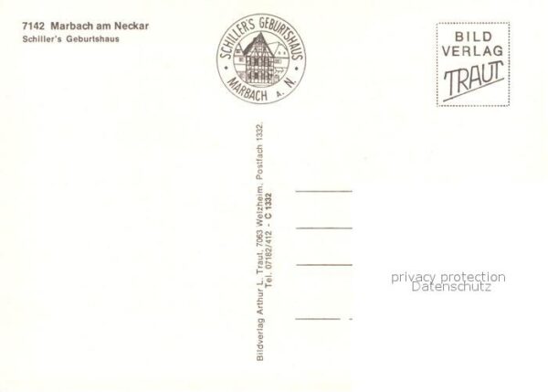 Marbach Neckar Schillers Geburtshaus – Bild 2