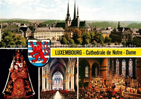 LUXEMBOURG  Luxemburg Cathedrale de Notre-Dame