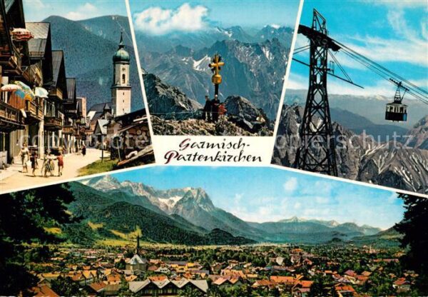 Garmisch-Partenkirchen Luftseilbahn Kreuz