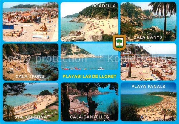 Lloret de Mar Boadella Cala Banys Playa Fanals