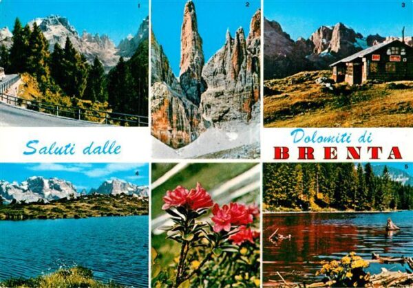 Brenta Dalla Statale Madonna di Campiglio Camp