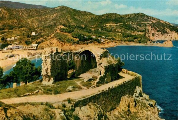 Tossa de Mar Esglesia vella Ruinas