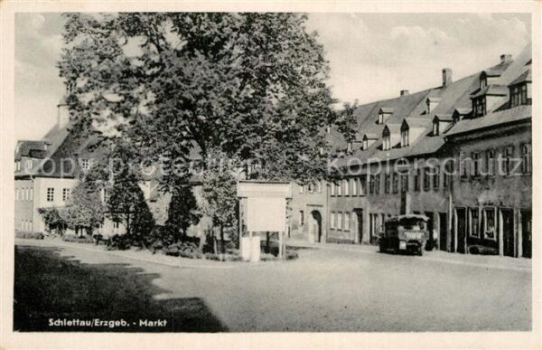 Schlettau Erzgebirge Markt