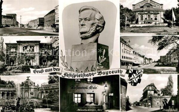 Bayreuth Haus Wahnfried Bahnhofstraße Künstlerkn