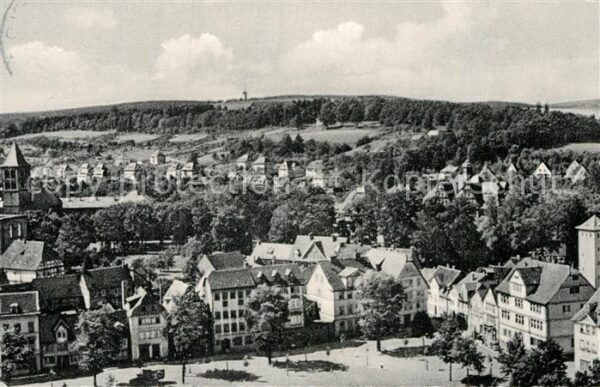 Bad Hersfeld Marktplatz Stiftsruine Wigbertshöhe