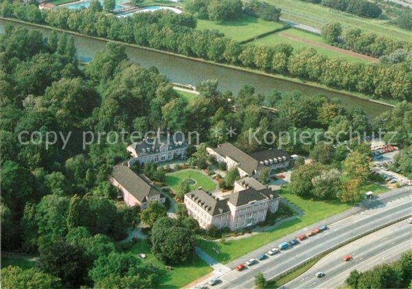Oberhausen Fliegeraufnahme Schloss