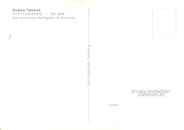 Plettenberg Berghaus Tanneneck – Bild 2