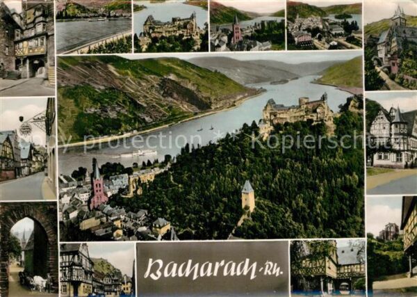 Bacharach Rhein Panoramen Schloss