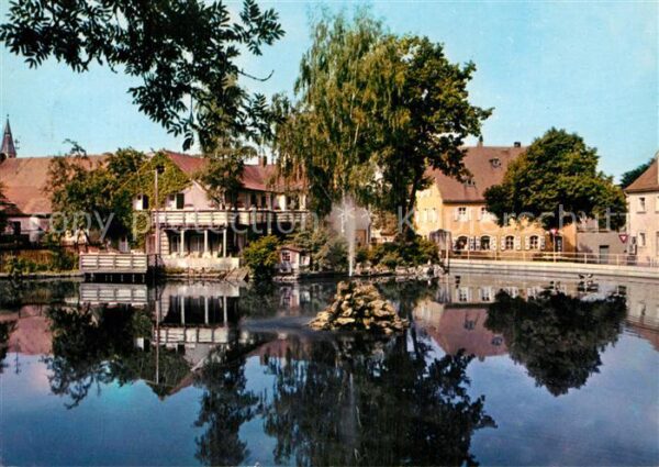 Pleystein Partie am Weiher