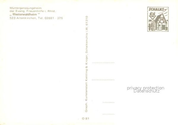 Altenkirchen Westerwald Müttergenesungsheim Westerwaldheim – Bild 2