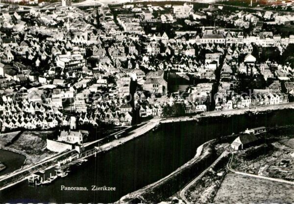 Zierikzee Fliegeraufnahme Panorama