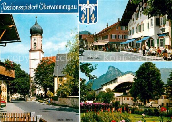 Oberammergau Dorf Ettaler Straße Passiontheater