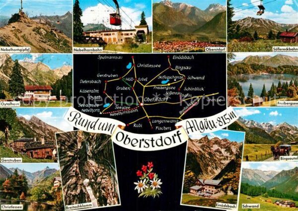 Oberstdorf Nebelhorngipfel Nebelhornbahn Oberstdor