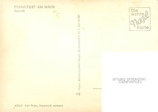 Frankfurt Main Roseneck – Bild 2