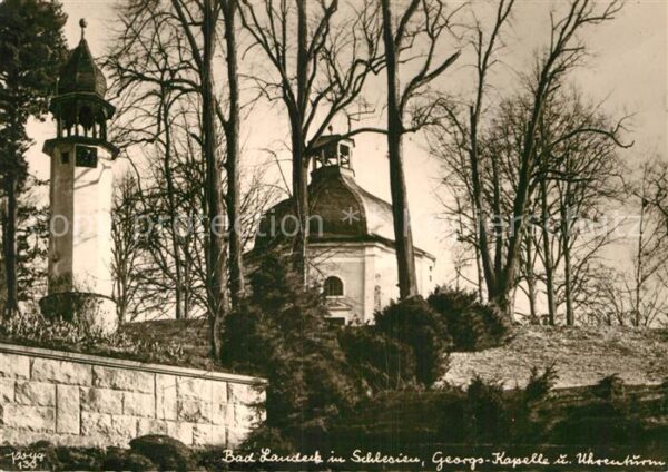 Bad Landeck Georgskapelle Uhrenturm