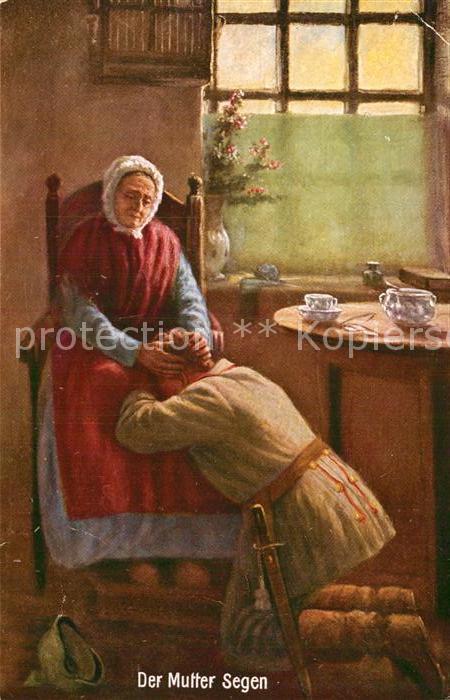 Militaria Poesie Der Mutter Segen