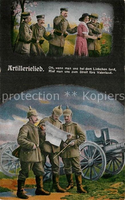 Artillerie Artillerielied Kanone Soldaten