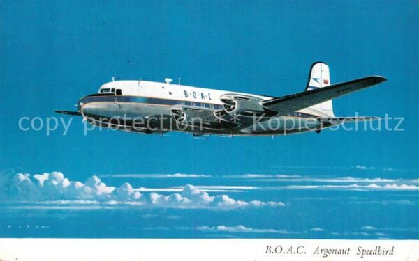 Flugzeuge Zivil B.O.A.C. Argonaut Speedbird