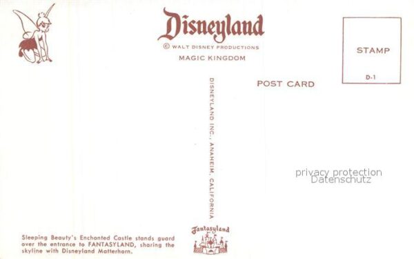 Disneyland California Sleeping Beauty's Enchanted Castle – Bild 2