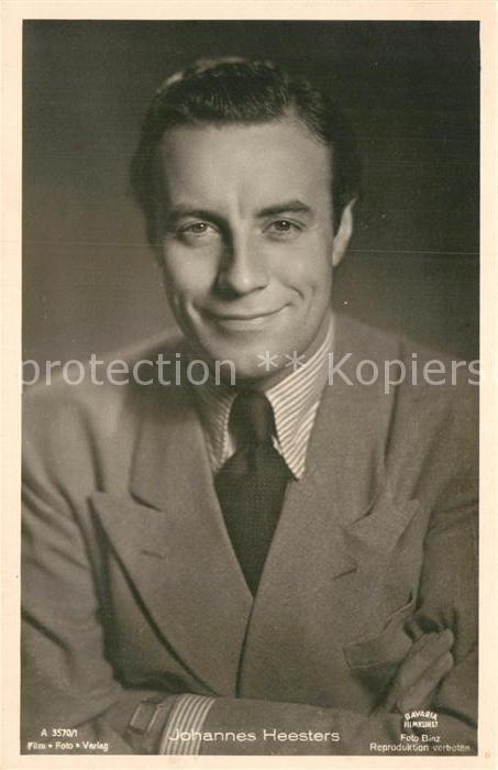 Schauspieler Johannes Heesters