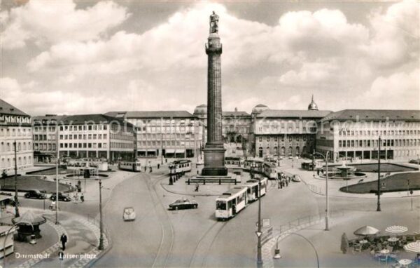Strassenbahn Darmstadt Luisenplatz