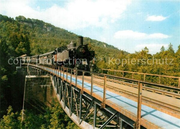 Lokomotive Wutachbrücke