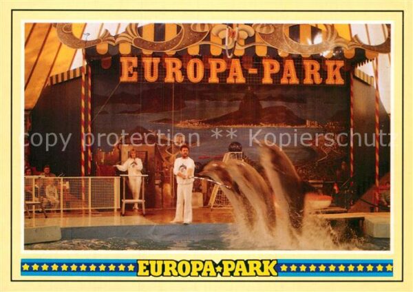Vergnuegungspark Europa-Park Florida Delphin-Show Rust B