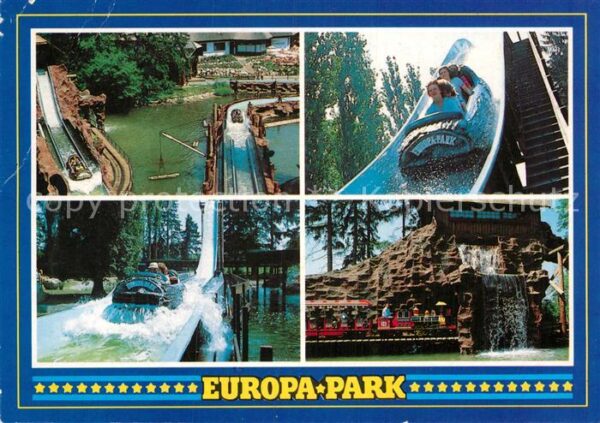 Vergnuegungspark Europa-Park Wildwasser-Bahn Rust Baden