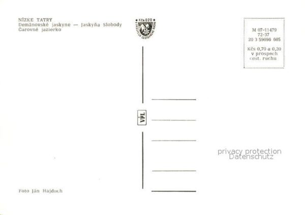 Hoehlen Caves Grottes Nizke Tatry Jaskyna Slobody Carovne Jaz – Bild 2