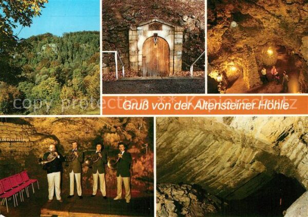 Hoehlen Caves Grottes Altensteiner Höhle Schweina Musikplatz
