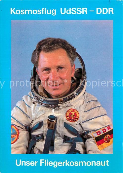 Astronaut Fliegerkosmonaut Sigmund Jähn