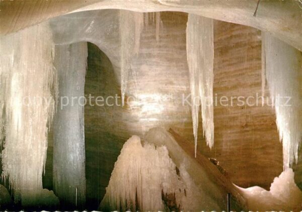 Hoehlen Caves Grottes Dachstein-Rieseneishöhle Grosse Eiskape