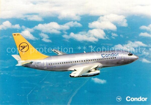 Flugzeuge Zivil Condor Europa-Jet Boeing 737-230