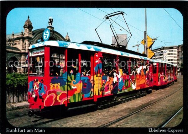 Strassenbahn Ebbelwei-Express Frankfurt am Main