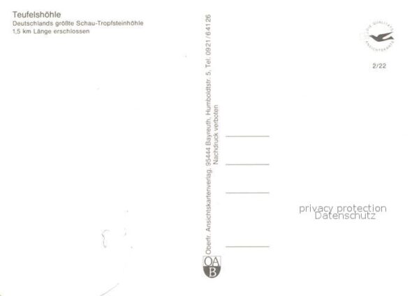 Hoehlen Caves Grottes Teufelshöhle Kaiser Barbarossa Höhlenbä – Bild 2