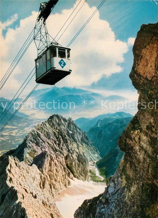 Seilbahn Bayerische Zugspitzbahn Waxensteine Höl