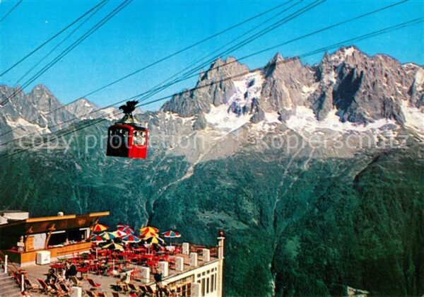 Seilbahn Brevent Aiguilles de Chamonix Mont-Blan