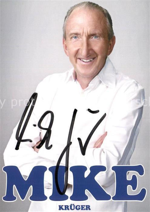 Persoenlichkeiten Mike Krüger Autogramm
