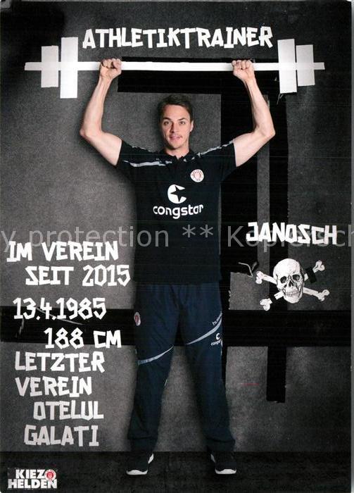 Fussball FC St. Pauli Janosch Emonts Athletiktra