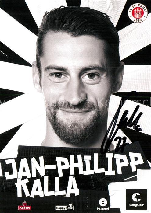 Fussball FC St. Pauli Jan-Philipp Kalla Autogram