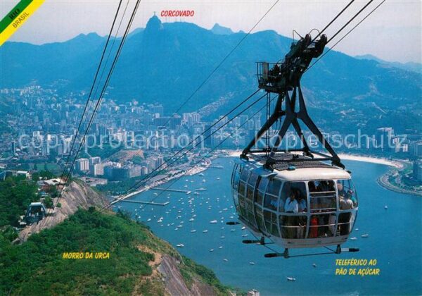 Seilbahn Teleferico Pao de Acucar Rio de Janeiro