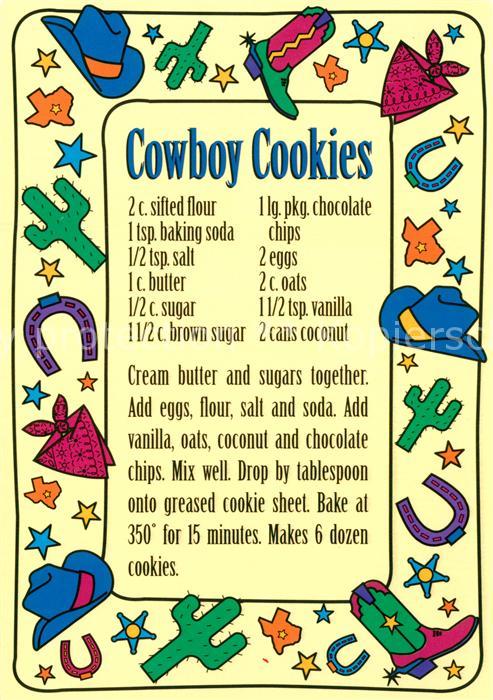Cowboys Cowboy Cookies Rezept