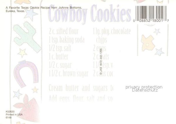 Cowboys Cowboy Cookies Rezept – Bild 2