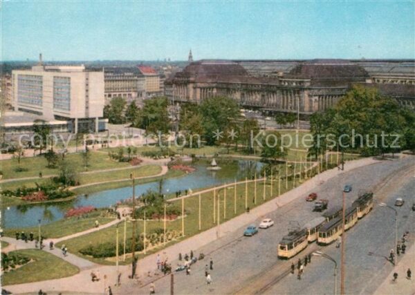 Strassenbahn Leipzig Hauptbahnhof Hotel Stadt Leipzi