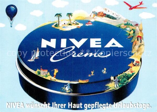 Werbung Reklame Nivea Creme